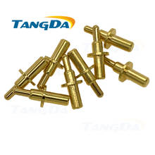 Tangda pogo pin connector 4*10mm probe connector spring pin current Test pin 2A ( Can be customized ) DIY 120gf A 2024 - buy cheap