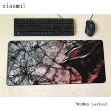 berserk mouse pad HD print Computer mat 700x300x3mm gaming mousepad large High quality padmouse keyboard games pc gamer desk 2024 - buy cheap