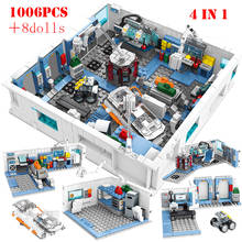 1006pcs City Astronaut Wandering Earth Space Station House Building Blocks Astronaut Figures Technical Bricks Children Toys 2024 - buy cheap