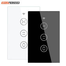 Smart WiFi Curtain Switch Electric Roller Blinds Motor Home Automation Voice Remote Control Shutter work with Alexa Google 2024 - buy cheap