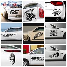Creative F1 Racing Auto Sticker Funny Colorful Car Stickers Auto Automobile Decals 2024 - buy cheap