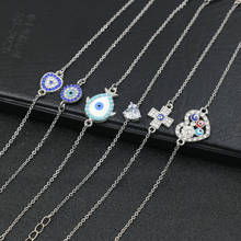 Fashion Boho Turtle Heart Infinity Bracelets For Women Thin Chain Charm Tassel Beads Bracelet Female Jewelry Gift Pulseras 2024 - buy cheap