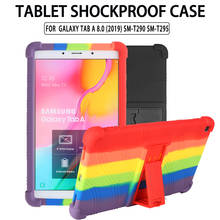 SZOXBY-Funda de SM-T295 para Samsung Galaxy Tab A, protector de silicona A prueba de golpes para tableta, de 8 pulgadas, SM-T290, 8,0 (2019) 2024 - compra barato