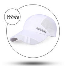Fashion Summer Baseball Cap Men Breathable Sun Shade Caps Unisex Adjustable Sport Hats Men Tennis Caps 2024 - buy cheap
