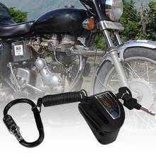 Motorcycle Motorbike MTB Bike Helmet Anti-theft Rope Disc Lock Password Padlock Bicycle Accessories 2024 - buy cheap