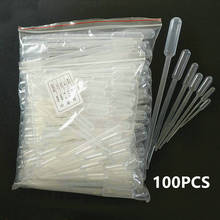 100pcs Plastic Pasteur Pipette Transfer Pipette Dropper Polyethylene 0.2ml/0.5ml/1ml/2ml Lab School Educational Supplies 2024 - buy cheap