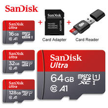 Sandisk Ultra microSD 16GB 32GB 64GB 128GB Class10 Memory Card Card SD/TF Flash Card + adapter + card reader Standard Shipping 2024 - buy cheap