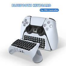Беспроводная клавиатура Bluetooth 3,0 встроенный динамик для Sony PlayStation геймпад Dualshock 5 PS5 контроллер игровые аксессуары 2024 - купить недорого
