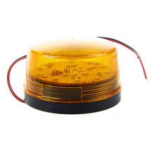 AAAE Top-12V Security Alarm Strobe Signal Safety Warning Blue/Red Flashing LED Light Orange 2024 - buy cheap