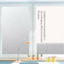Película de vidrio esmerilado de PVC para ventana, pegatina de vidrio esmerilado para ventana, baño, oficina, sala de estar, película Anti UV 2024 - compra barato