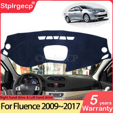 for Renault Fluence 2009~2017 Samsung SM3 Anti-Slip Mat Dashboard Cover Pad Sunshade Dashmat Car Accessories 2012 2014 2015 2016 2024 - buy cheap