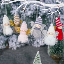 Decoraciones navideñas para el hogar, adorables muñecos de Ángel colgantes, adorno colgante de árbol de Navidad, adornos, decoración de Año Nuevo 2024 - compra barato