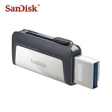 Sandisk SDDDC2 USB флэш-накопитель Экстремальный тип-c 256 ГБ 128 Гб 64 ГБ 32 ГБ двойной OTG USB 3,1 флэш-накопитель карта памяти Micro USB флэш-диск 2024 - купить недорого