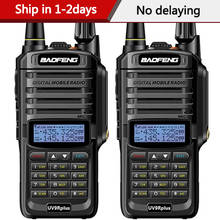 2pcs baofeng UV-9R plus waterproof IP68  walkie talkie High power  two way radio VHF UHF portable radio walkie talkie uv9R plus 2024 - buy cheap