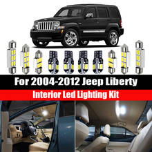 13x canbus-kit de acessórios para carro, livre de erro, luz de led, pacote de luz interior para jeep liberty, 2004 a 2012 2024 - compre barato