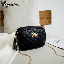 2021 Summer Fashion Women Messenger Bags Rivet Chain Shoulder Bag PU Leather Crossbody Quiled Crown bags 2024 - buy cheap