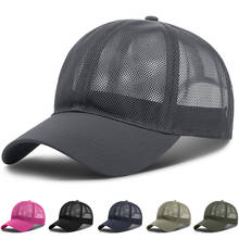Fashion Men Women Tie-dyed Sun Hat Unisex Breathable Sport Pure Color Snapback Hat Adjustable Baseball Cap Hip Hop Hat 2024 - buy cheap