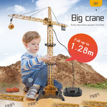 Torre colgante grande para niños, juguete educativo RC de ingeniería con rotación de 128 °, 680 cm 2024 - compra barato