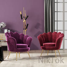 Nordic luxuoso sofá para sala de estar, cadeiras para sala de estar ou lazer, sofá para quarto, varanda, cadeira para sala de estar 2024 - compre barato