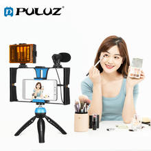 PULUZ-Funda de grabación de vídeo Vlogging, carcasa estabilizadora de película, equipo de agarre de mango estable para iPhone y teléfonos inteligentes 2024 - compra barato