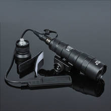 Linterna LED táctica M300 para Rifle de caza, 400 lúmenes, Universal, riel Picatinny, Airsoft, arma, Luz 2024 - compra barato
