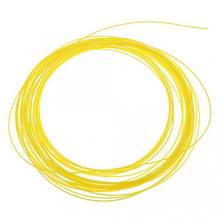 Raqueta de tenis de bádminton duradera, 10M, cuerda para gimnasio, entrenamiento deportivo, color amarillo 2023 - compra barato