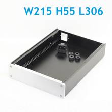 W215 H55 L306 Preamp Amplifier DAC Decoder Chassis DIY Aluminum Box Power Amplify Housing Enclosure Headphone Amp Rear Shell PSU 2024 - buy cheap