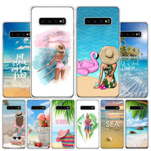 summer beach wave sea Phone Case For Samsung Galaxy A50 A70 A30 A40 A20E A10S Note 20 Ultra 10 Lite 8 9 A6 A7 A8 A9 Plus + Shell 2024 - buy cheap
