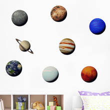 DIY Planet Solar System Galaxy Wall Stickers Children Room Bedroom Decor Removable Vinyl Mural art Decal Posters 2024 - buy cheap