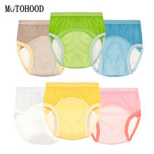 MOTOHOOD 3PC  Breathable Cloth Diaper Baby Reusable Diaper Washable Cloth Diaper Baby Child Baby Cotton Training Pants Underwear 2024 - buy cheap