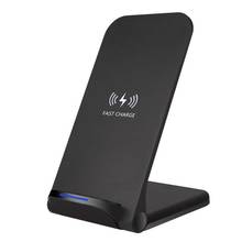 Carregador sem fio com stand, carregamento rápido, 15w, para google pixel, nokia, lumia, google, xiaomi, dispositivos qi habilitados 2024 - compre barato