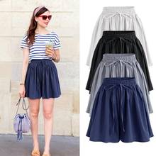 Summer Women Shorts Skirts High Waist Loose Chiffon Shorts Plus Size 6XL Female Slacks Large Size Shorts DC886 2024 - buy cheap