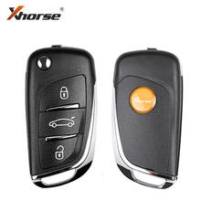 Xhorse XKDS00EN Wire Remote Key For VW DS Type 3 Buttons 10 Pcs/Lot Work with VVDI2 VVDI Key Tool 2024 - buy cheap