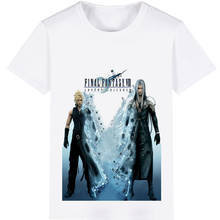 Disfraz de Final Fantasy para niños y adultos, camiseta de manga corta, camiseta de Cosplay 2024 - compra barato