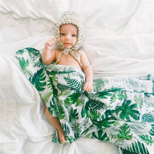 Muslin Cotton Baby Swaddles Soft Newborn Blankets Bath Gauze Infant Wrap Sleepsack Stroller Cover Play Mat Baby Deken 2024 - buy cheap