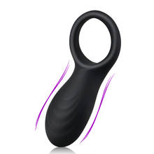 Man nuo 10 Speeds Time Delay Penis Ring Vibrator Massager Cock Ring Penis Erection Trainer Sex Toys for Men With Remote Control 2024 - buy cheap