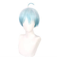 Game Genshin Impact Chongyun Short Wig Cosplay Costume Heat Resistant Synthetic Hair Chong Yun Carnival Party Wigs + Wig Cap 2024 - buy cheap