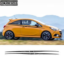 For Opel Corsa OPC GSI 2010-2018 Racing Stripes Car Waist Lines Sticker Sport Styling Auto Body Decor Decals 2024 - buy cheap