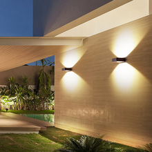 Lámpara de pared exterior para jardín y calle, iluminación moderna de 6W, fuente LED, para porche, ingeniería interior 2024 - compra barato