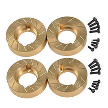 4x Heavy Duty Brass Wheel Steering Knuckle for 1/10 RC Crawler SCX10II 90046 2024 - buy cheap