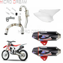 Motorcycle Exhaust Muffler Pipe System Set For Honda CRF150F CRF230F 2003-2016 CRF 230F 150F Dirt Bike Exhaust Silencer Pipes 2024 - buy cheap