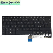 keyboard for ASUS ZenBook Flip UX360 UX360UA UX360C CF CS GK HE NE SW BE CA CZ HB  black with rose gold backlit Screws no frame 2024 - buy cheap