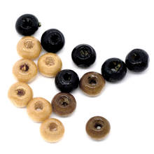 Doreenbeads contas espaçadoras de madeira vintage, contas redondas para diy confecção de joias 5mm x 3mm - 4mm x 3mm, furo: aproximadamente 1.5mm, 650 peças 2024 - compre barato