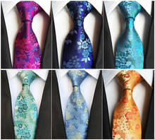 Gravata fina de flor 8cm para homens, vestido de casamento, gravata de xadrez, moda, gravata de negócios, acessórios de camisa fina 2024 - compre barato