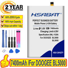 Top Brand 100% New 7400mAh Battery for Doogee BL5000 Batteries + free gfit 2024 - buy cheap