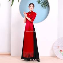 2022 traditional oriental dress aodai dress vietnam clothing cheongsam dress traditional cheongsam dress elegant party dress 2024 - buy cheap