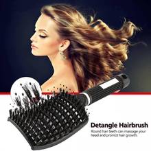 Brushy Anti Klit Hairbrush Women Female Hair Scalp Massage Comb Bristle&nylon Hairbrush Wet Curly Detangle Hair Brush For Salon 2024 - buy cheap