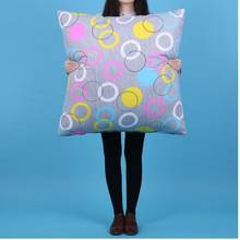 Oversized sofa pillowcase square cushion cover 80*80cm home bed pillowcase 2024 - buy cheap