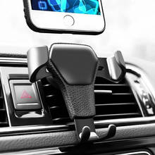 Kebidu-suporte de celular para carro, gravidade, prendedor para saída de ar, suporte para smartphone gps, iphone 12, 11, xs, x, xr, xiaomi 2024 - compre barato