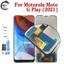6,5" LCD de con marco para Motorola MOTO G Play 2021 pantalla del teléfono móvil pantalla LCD Sensor táctil montaje de digitalizador piezas de módulo de repuesto 2024 - compra barato
